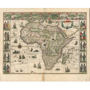 Africa Blaeu 1600-talet